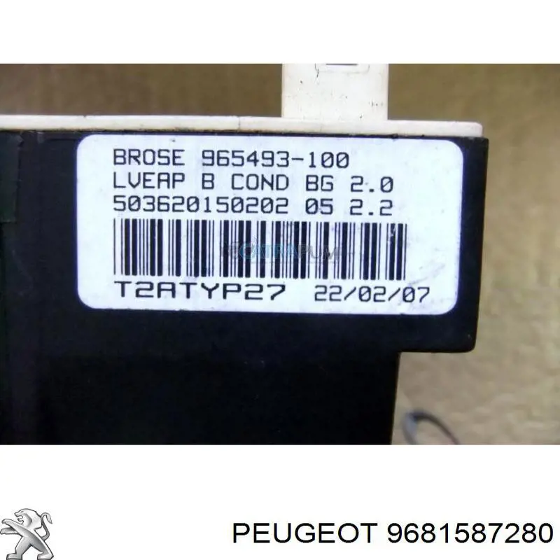  Peugeot/Citroen 9681587280 preço, a partir de 57,89 USD