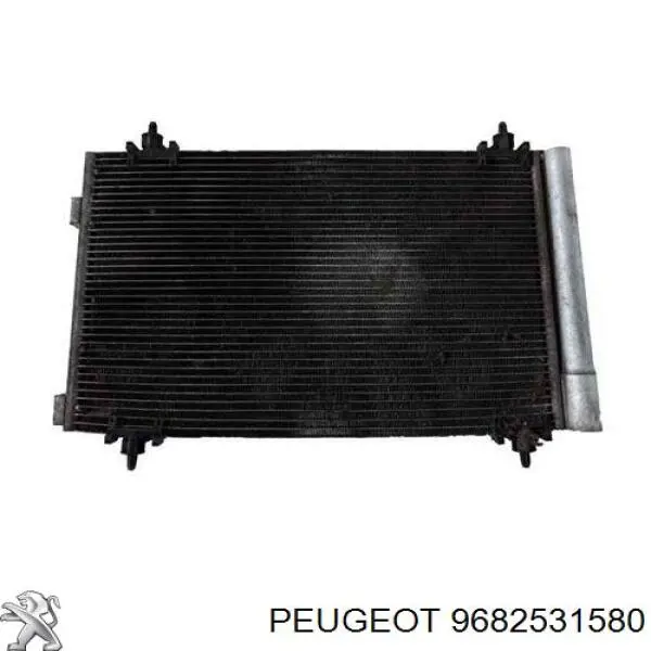 Radiador de aparelho de ar condicionado Peugeot/Citroen 9682531580 preço, a partir de 40,86 USD