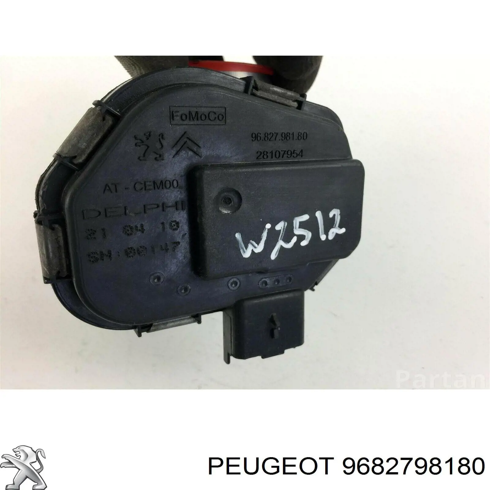 Válvula de borboleta montada Peugeot/Citroen 9682798180 preço, a partir de 52,33 USD