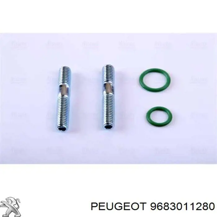 9683011280 Peugeot/Citroen Radiador de aparelho de ar condicionado
