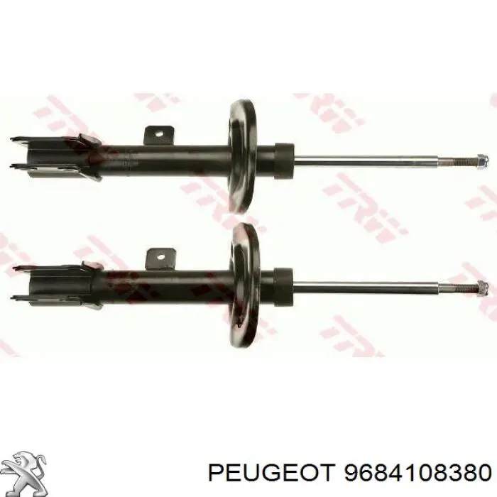 Compre 9684108380 Peugeot/Citroen Amortecedor dianteiro direito