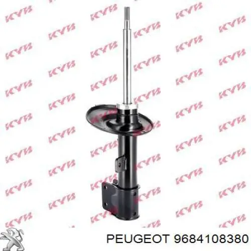 9684108380 Peugeot/Citroen Amortecedor dianteiro direito