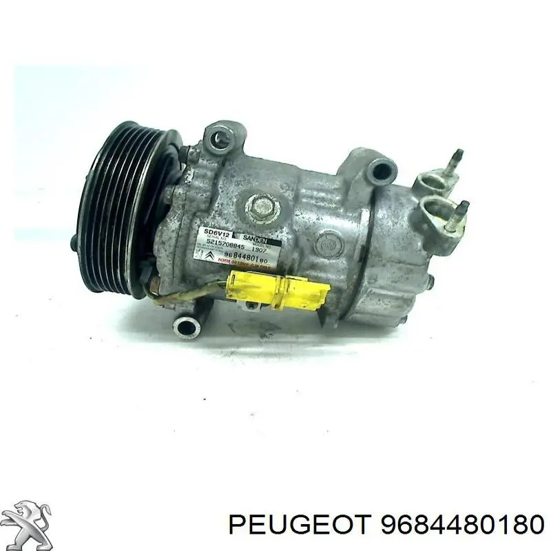 Compressor de aparelho de ar condicionado Peugeot/Citroen 9684480180 preço, a partir de 88,97 USD