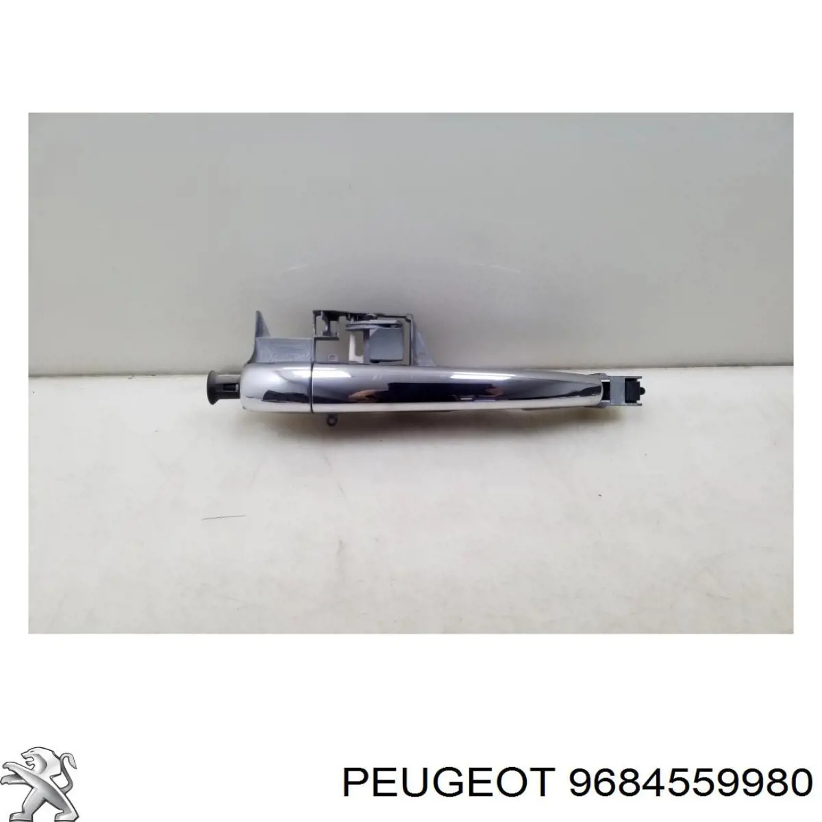 9684559980 Peugeot/Citroen Suporte de maçaneta externa da porta de portas direitas