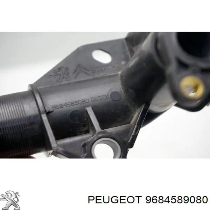 9684589080 Peugeot/Citroen Flange do sistema de esfriamento (união em T)