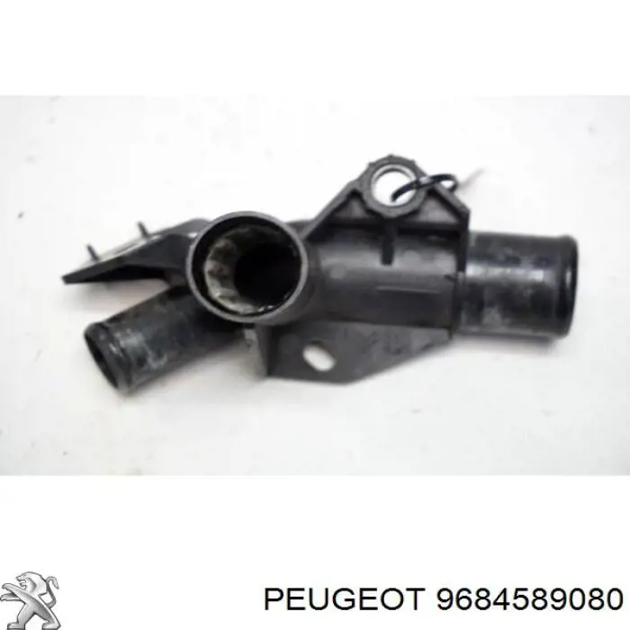 Flange do sistema de esfriamento (união em T) 9684589080 Peugeot/Citroen