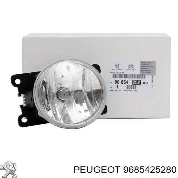 9685425280 Peugeot/Citroen Luzes de nevoeiro esquerdas/direitas