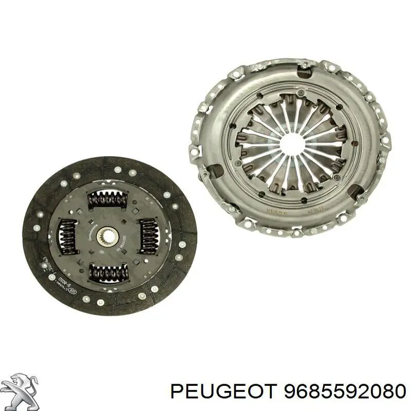Kit de embraiagem (3 peças) Peugeot/Citroen 9685592080 preço, a partir de 110,67 USD