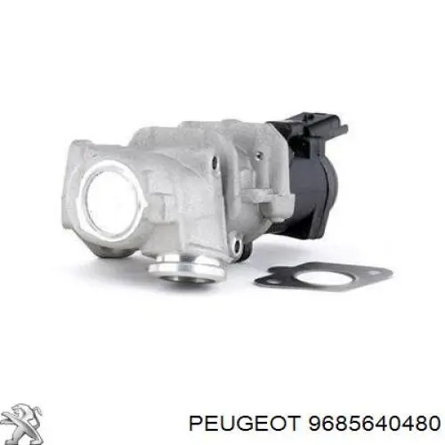 9685640480 Peugeot/Citroen Válvula EGR de recirculação dos gases