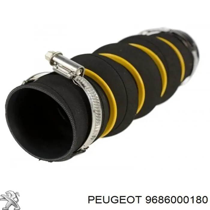 9686000180 Peugeot/Citroen Mangueira (cano derivado) de intercooler