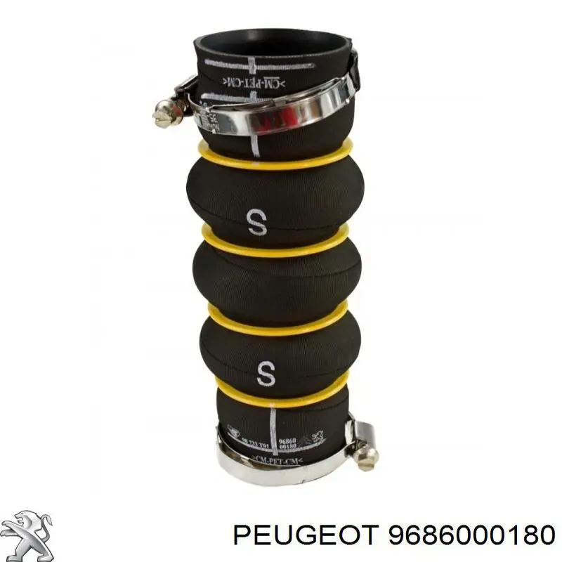 Mangueira (cano derivado) de intercooler Peugeot/Citroen 9686000180 preço, a partir de 40,86 USD