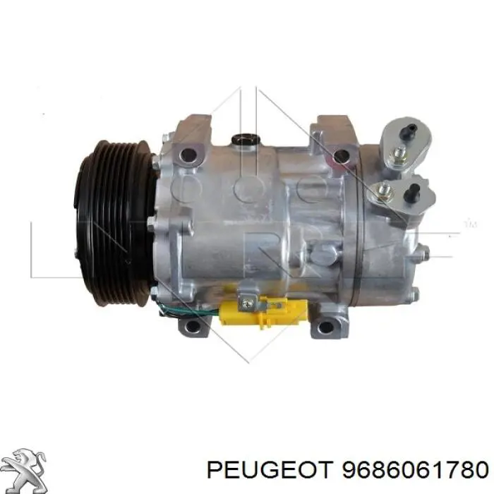 9686061780 Peugeot/Citroen Compressor de aparelho de ar condicionado
