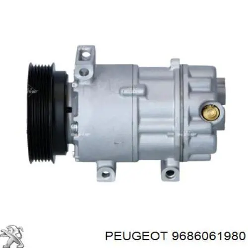Compressor de aparelho de ar condicionado Peugeot/Citroen 9686061980 preço, a partir de 139,61 USD