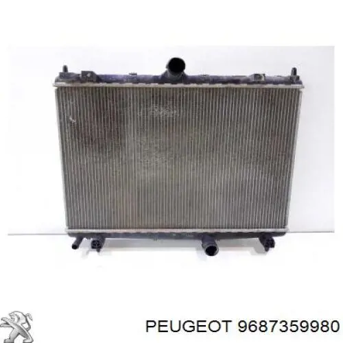 Compre 9687359980 Peugeot/Citroen Radiador de esfriamento de motor
