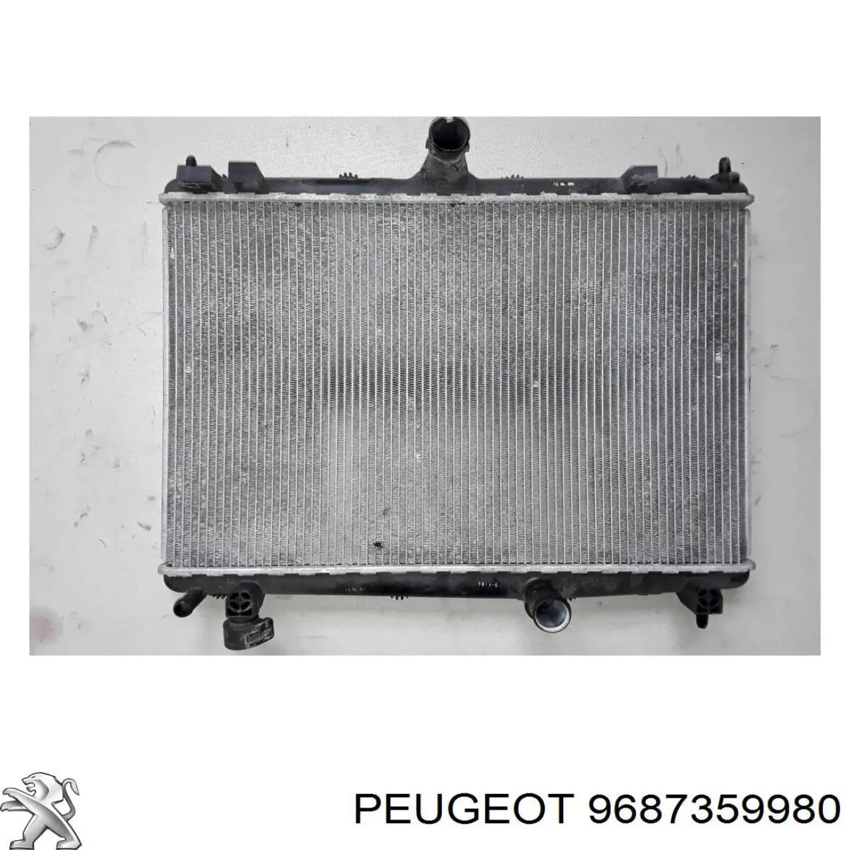 9687359980 Peugeot/Citroen Radiador de esfriamento de motor