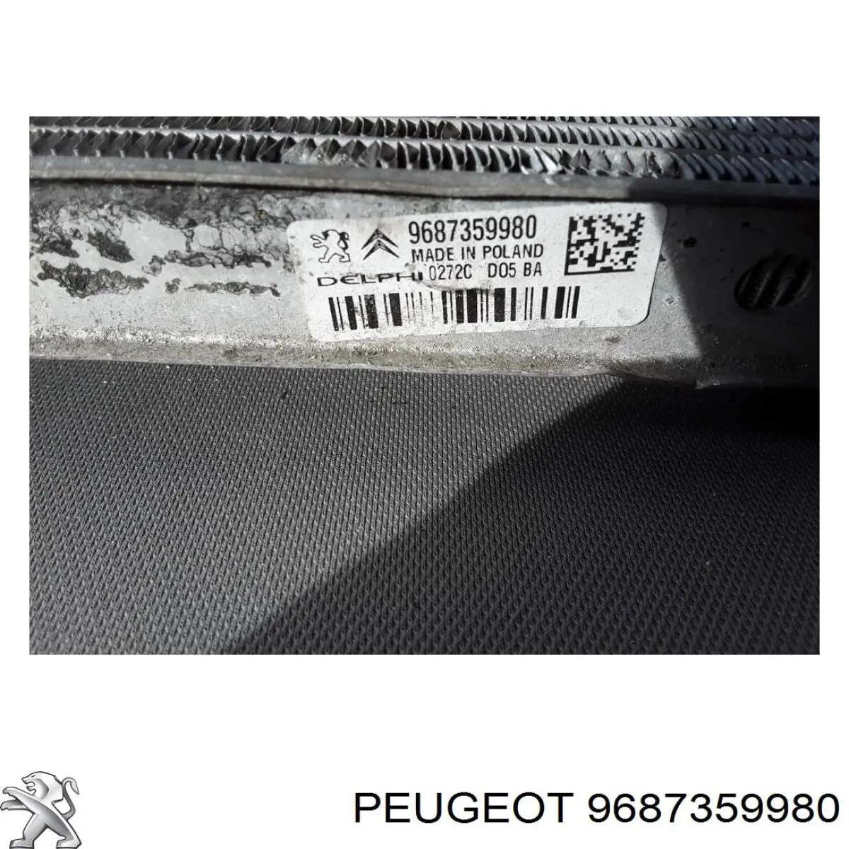 Radiador de esfriamento de motor Peugeot/Citroen 9687359980 preço, a partir de 71,51 USD