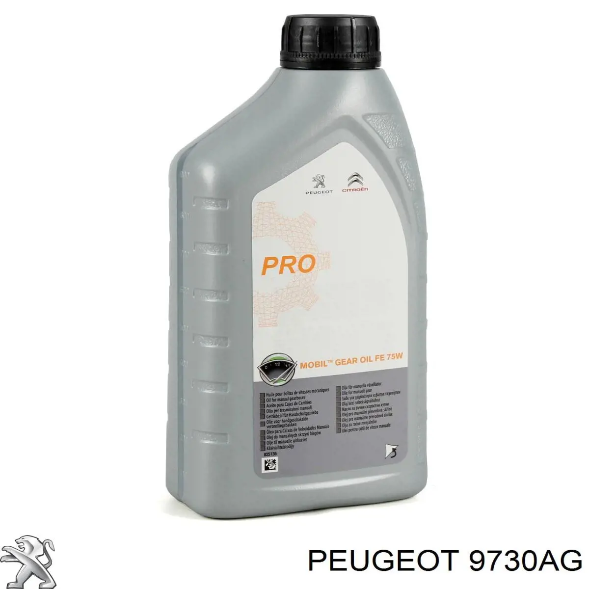 Óleo de transmissão 9730AG Peugeot/Citroen