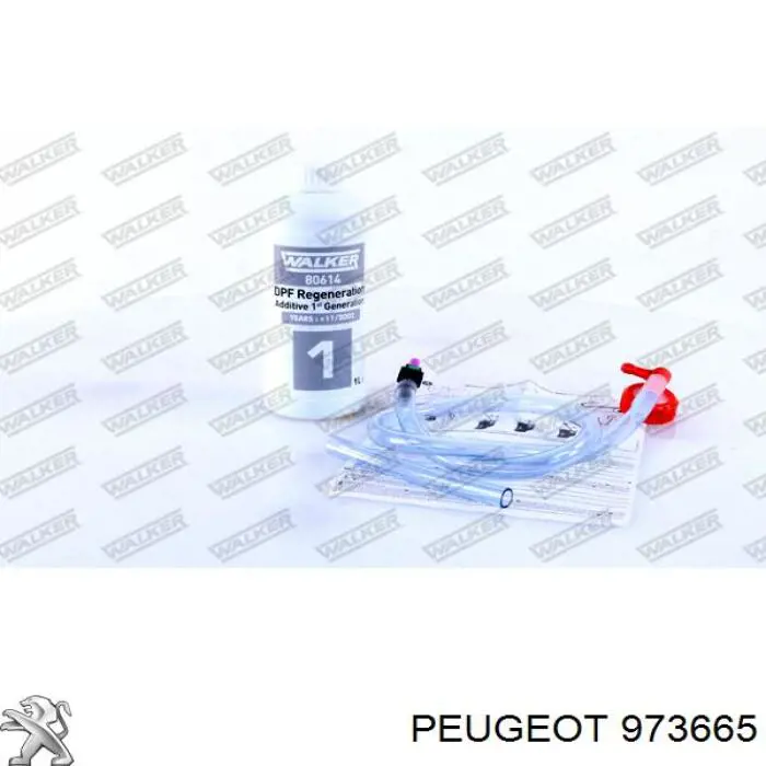 973665 Peugeot/Citroen Fluido para a limpeza de filtros de fuligem
