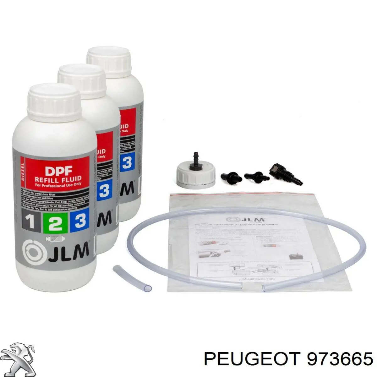 Fluido para a limpeza de filtros de fuligem 973665 Peugeot/Citroen
