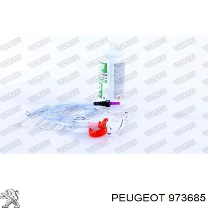 Compre 973685 Peugeot/Citroen Fluido para a limpeza de filtros de fuligem