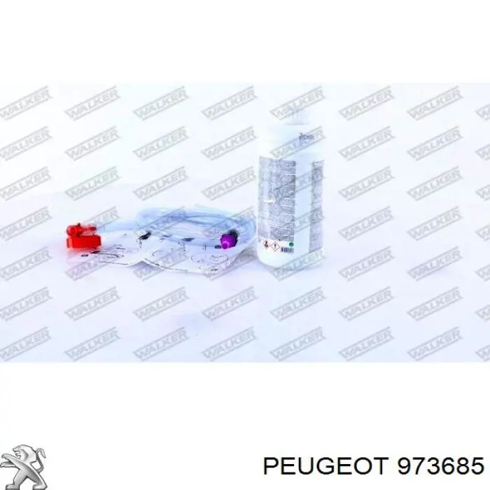 Fluido para a limpeza de filtros de fuligem 973685 Peugeot/Citroen