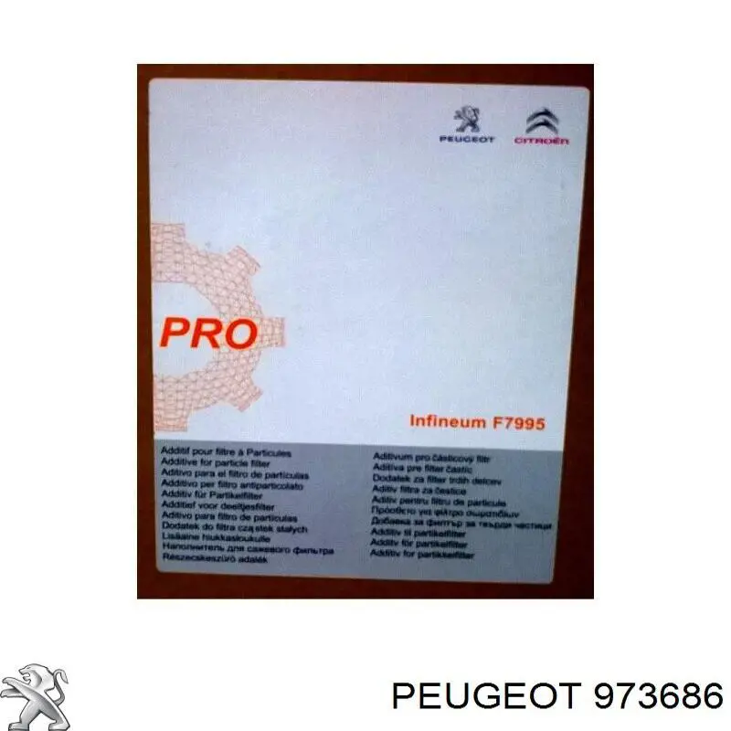 Fluido para a limpeza de filtros de fuligem Peugeot/Citroen 973686 preço, a partir de 46,82 USD