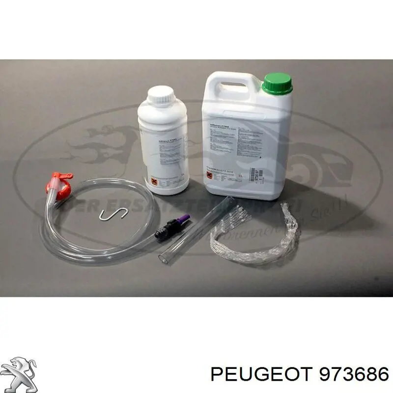 Fluido para a limpeza de filtros de fuligem 973686 Peugeot/Citroen