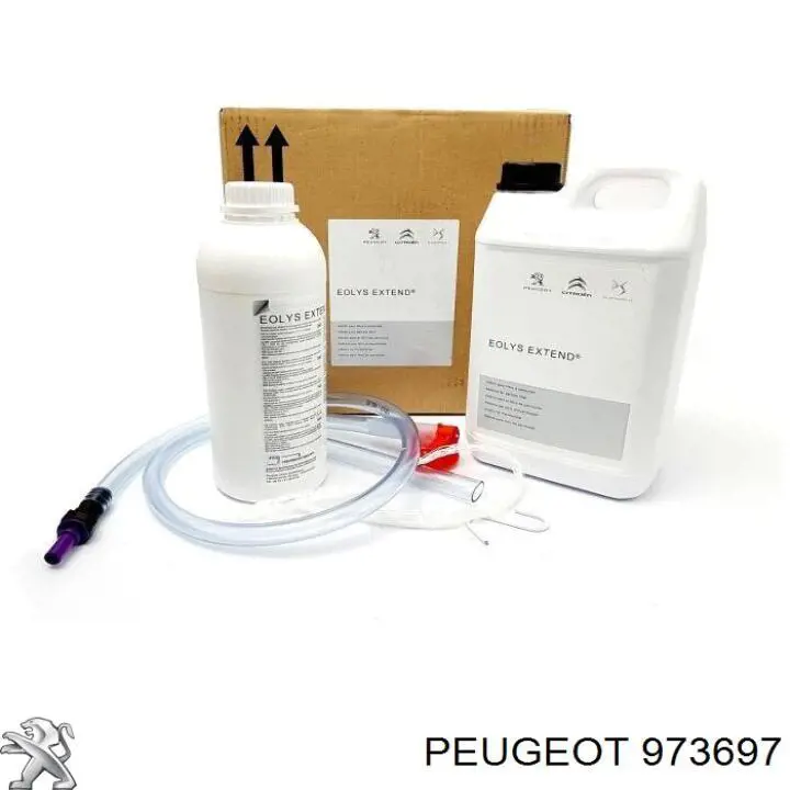 Fluido para a limpeza de filtros de fuligem Peugeot/Citroen 973697