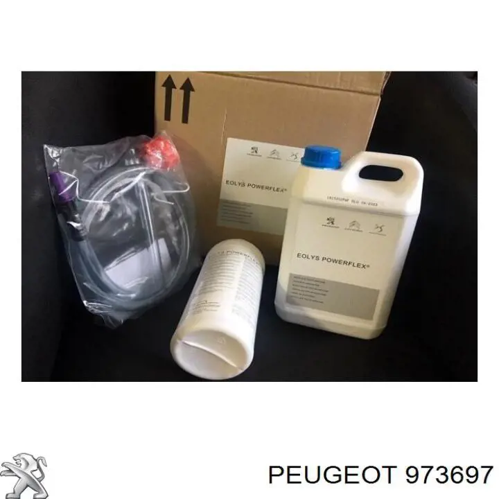 Compre 973697 Peugeot/Citroen Fluido para a limpeza de filtros de fuligem