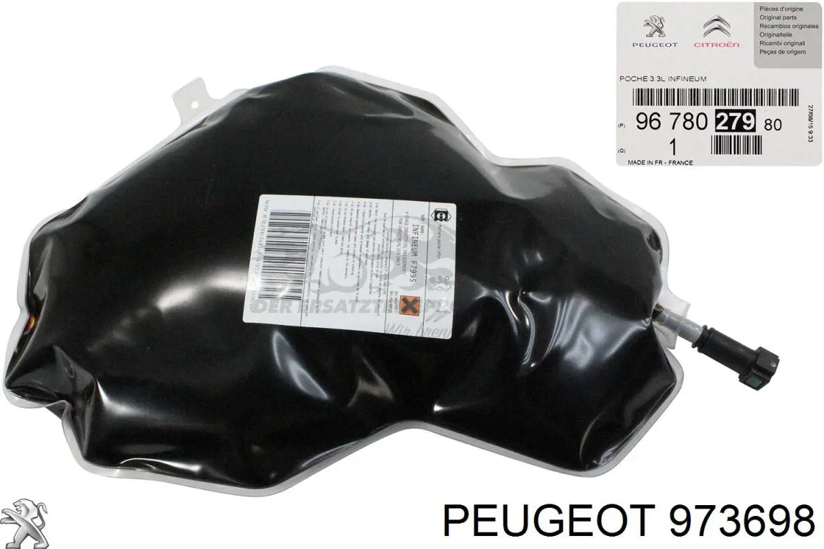 Fluido para a limpeza de filtros de fuligem 973698 Peugeot/Citroen