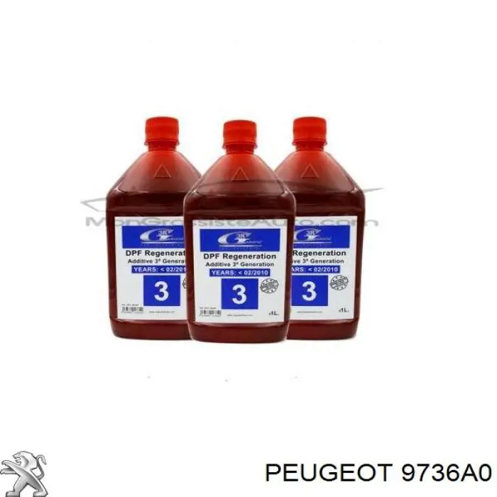Fluido para a limpeza de filtros de fuligem Peugeot/Citroen 9736A0 preço, a partir de 46,90 USD