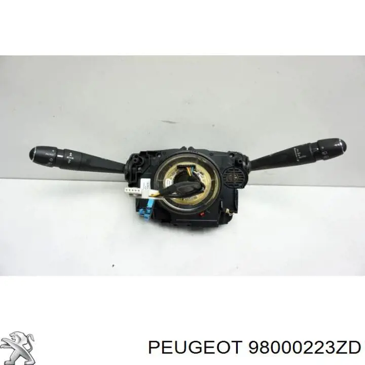 98199578ZD Peugeot/Citroen Comutador instalado na coluna da direção, montado