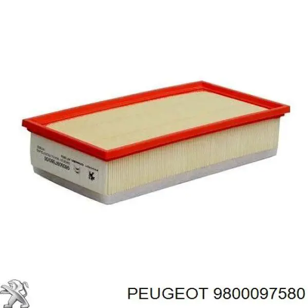 Filtro de ar Peugeot/Citroen 9800097580