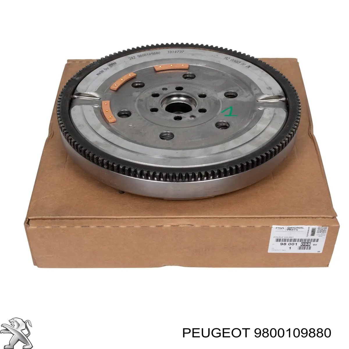 9800109880 Peugeot/Citroen Volante de motor