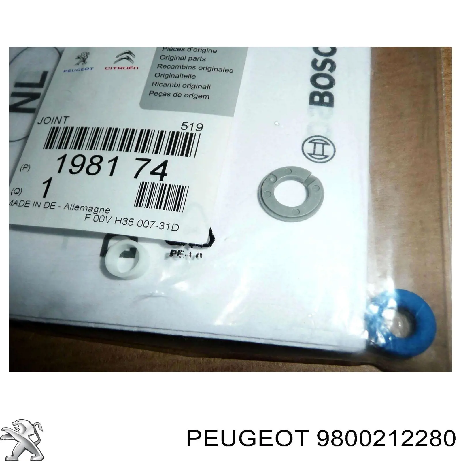  Peugeot/Citroen 9800212280 preço, a partir de 246,43 USD
