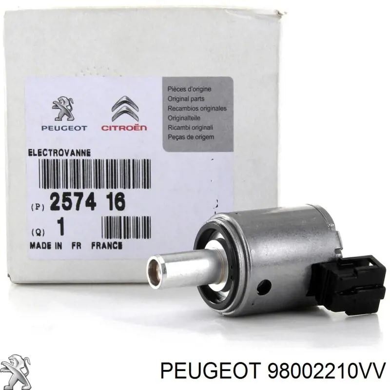 98002210VV Peugeot/Citroen Avalanca de mudança