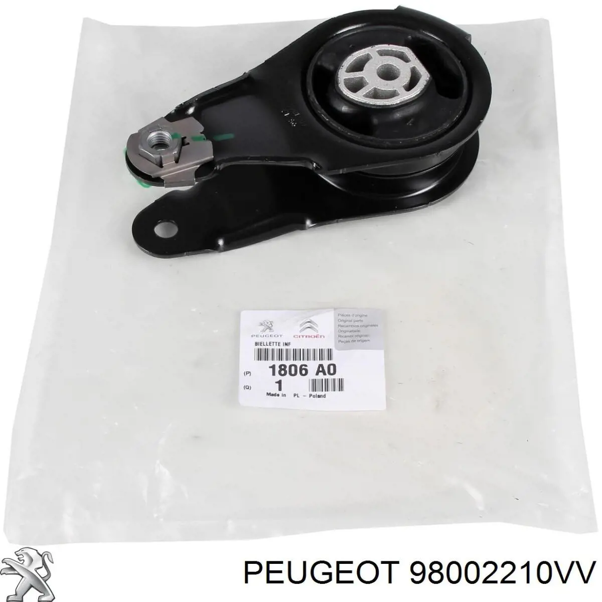 Avalanca de mudança Peugeot/Citroen 98002210VV