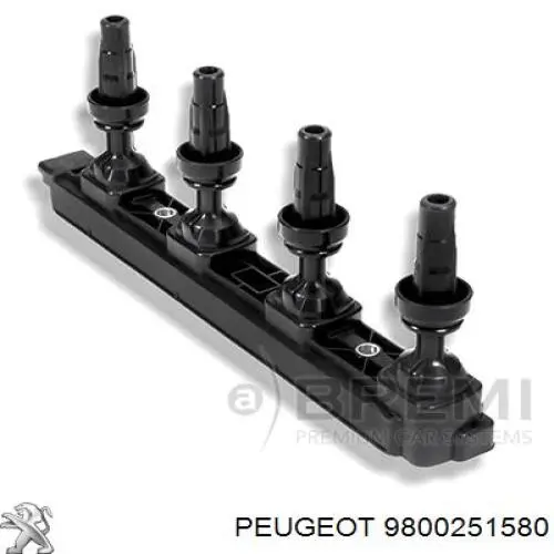 Bobina de ignição Peugeot/Citroen 9800251580 preço, a partir de 74,75 USD