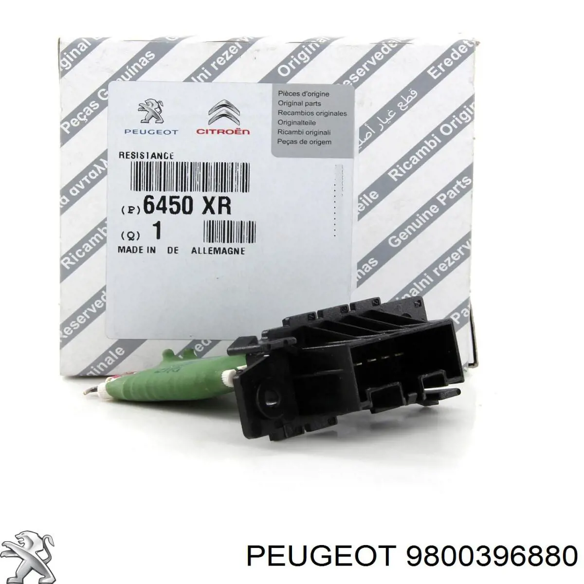 9800396880 Peugeot/Citroen Vedante de caixa do termostato