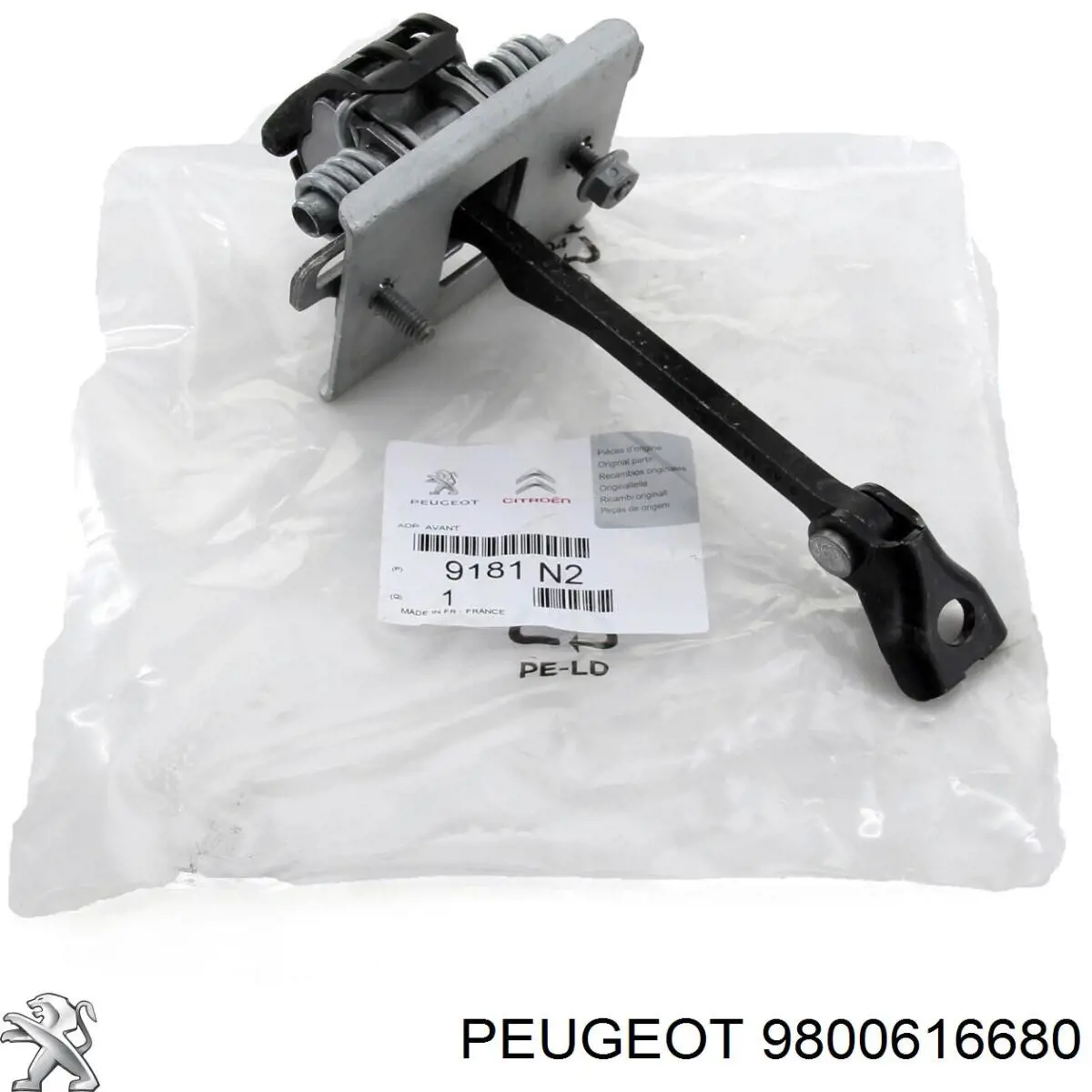 Fecho da porta dianteira esquerda Peugeot/Citroen 9800616680 preço, a partir de 78,32 USD