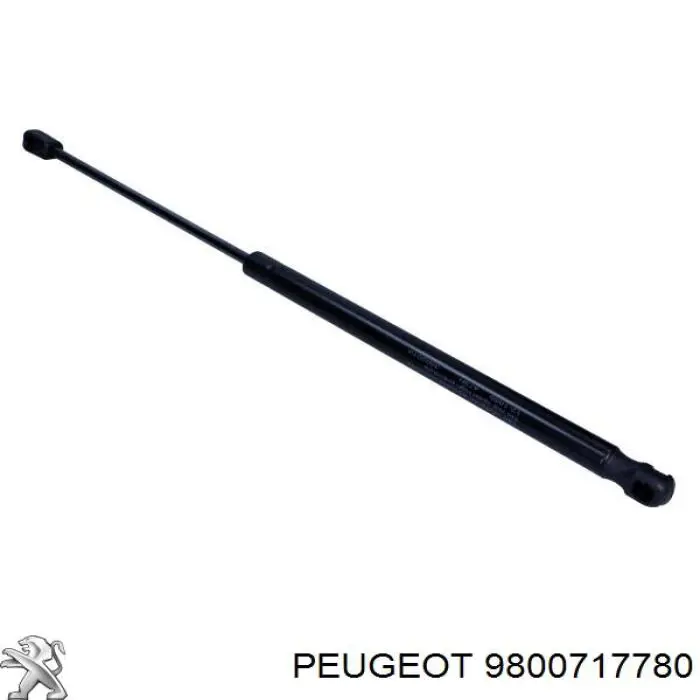 9800717780 Peugeot/Citroen Amortecedor de tampa de porta-malas (de 3ª/5ª porta traseira)