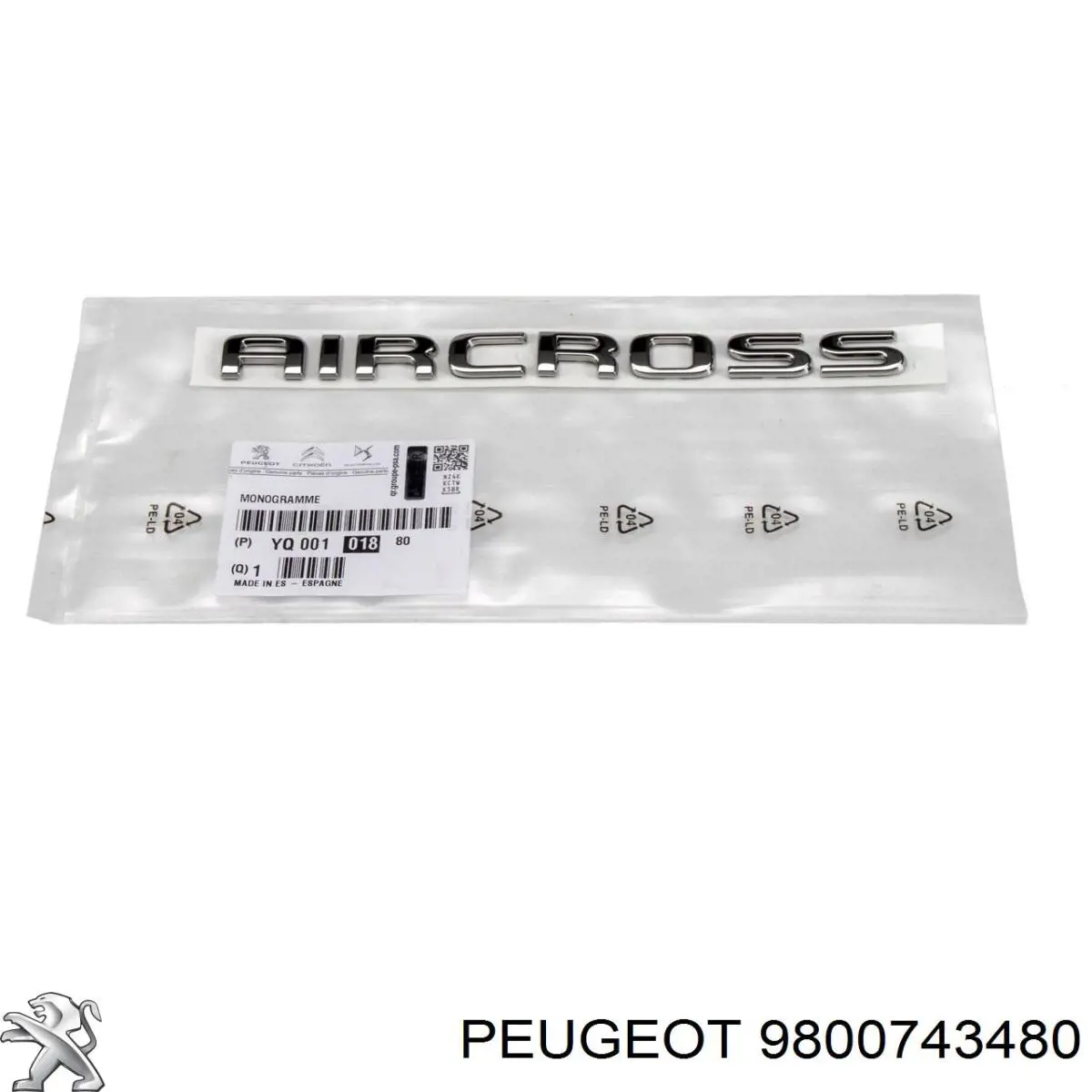 9800743480 Peugeot/Citroen 