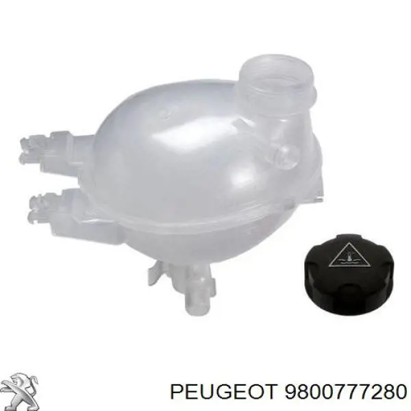 Tanque de expansão do sistema de esfriamento Peugeot/Citroen 9800777280 preço, a partir de 25,20 USD