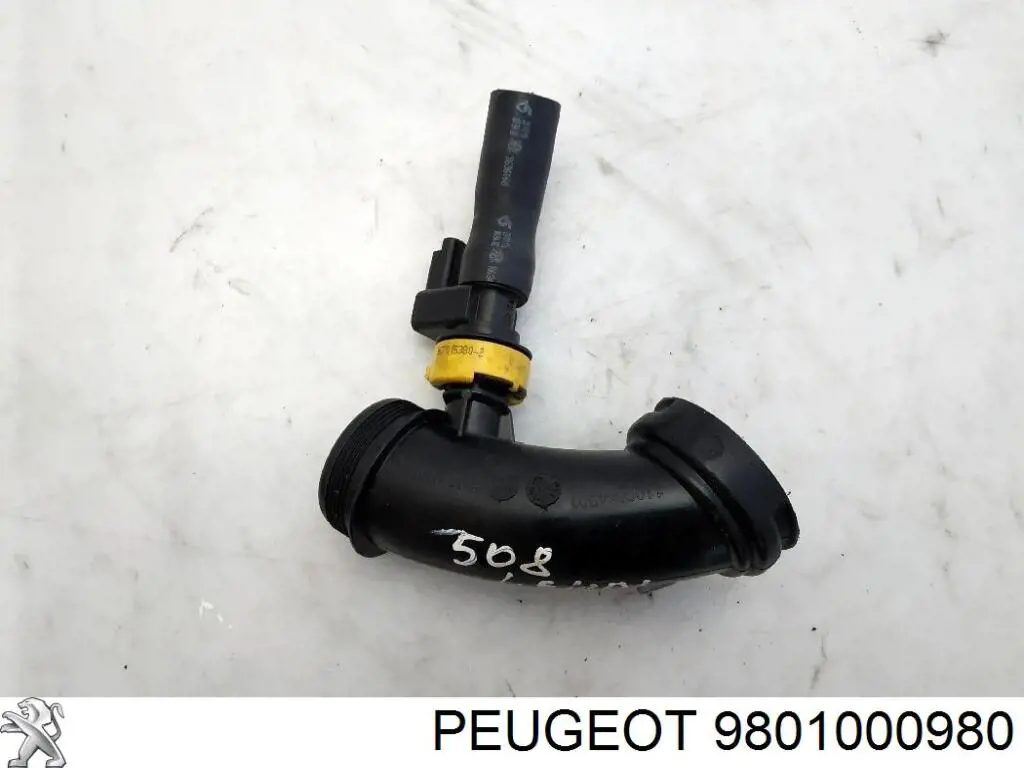 Compre 9801000980 Peugeot/Citroen Cano derivado de ar, entrada na turbina (supercompressão)