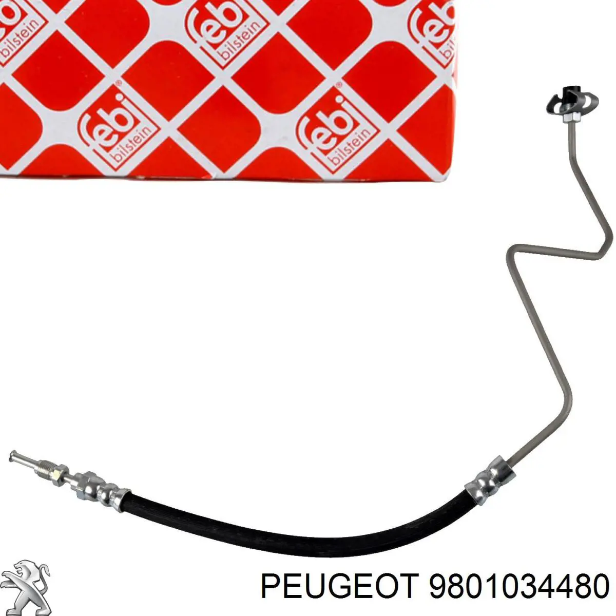 175009 Febi Mangueira do freio traseira direita