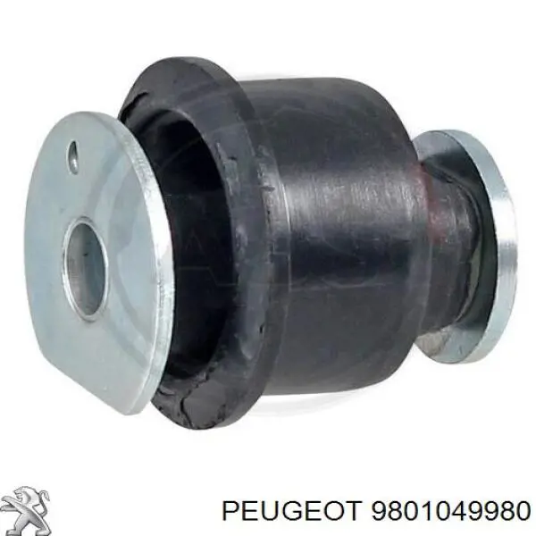 9801049980 Peugeot/Citroen Bloco silencioso do braço oscilante inferior traseiro longitudinal