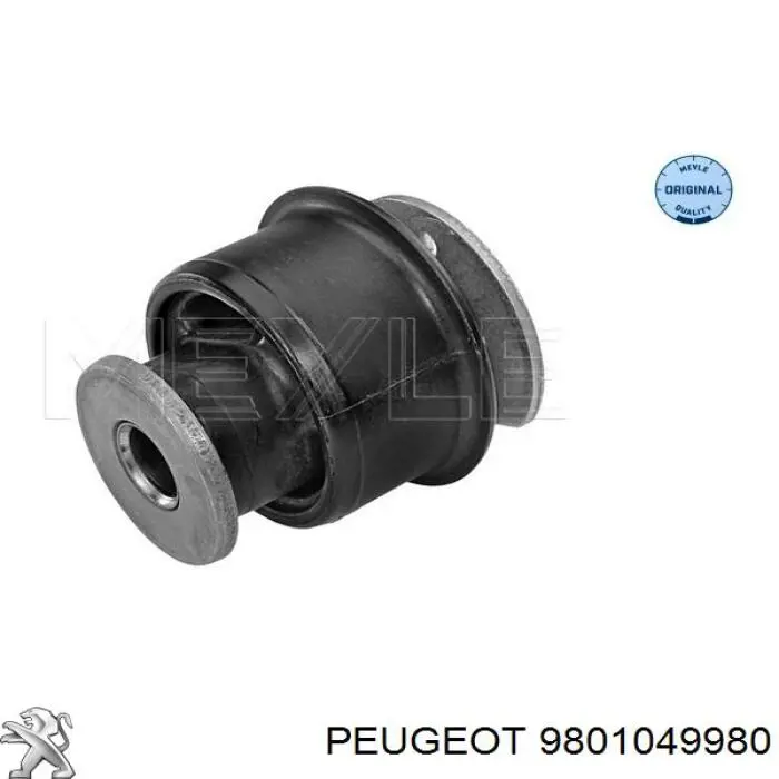 Bloco silencioso do braço oscilante inferior traseiro longitudinal Peugeot/Citroen 9801049980 preço, a partir de 13,84 USD