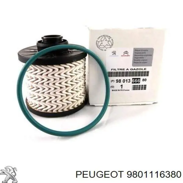 Filtro de combustível 9801116380 Peugeot/Citroen