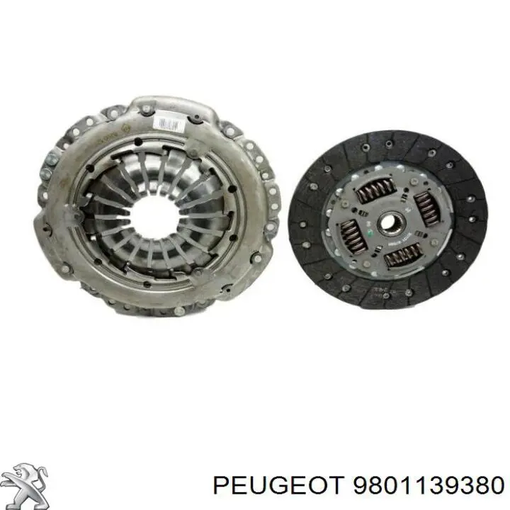 9801139380 Peugeot/Citroen Disco de embraiagem