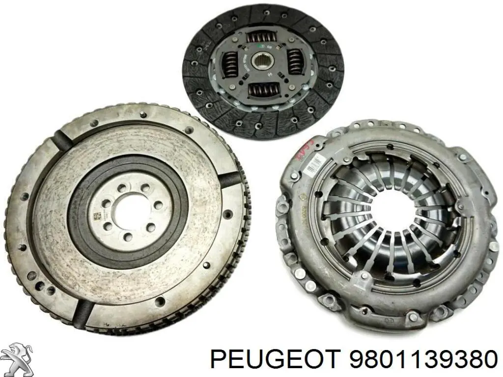 Compre 9801139380 Peugeot/Citroen Disco de embraiagem